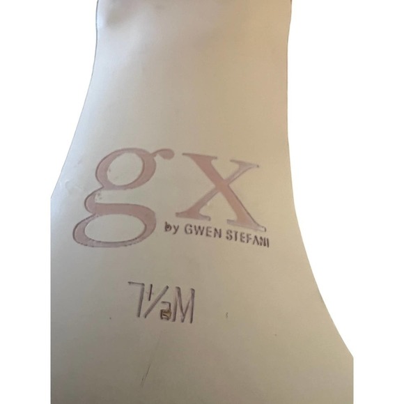 GX by Gwen Stefani Black/Pink/Aqua 4" Heels Adorable NWOT  7.5 - Picture 9 of 9